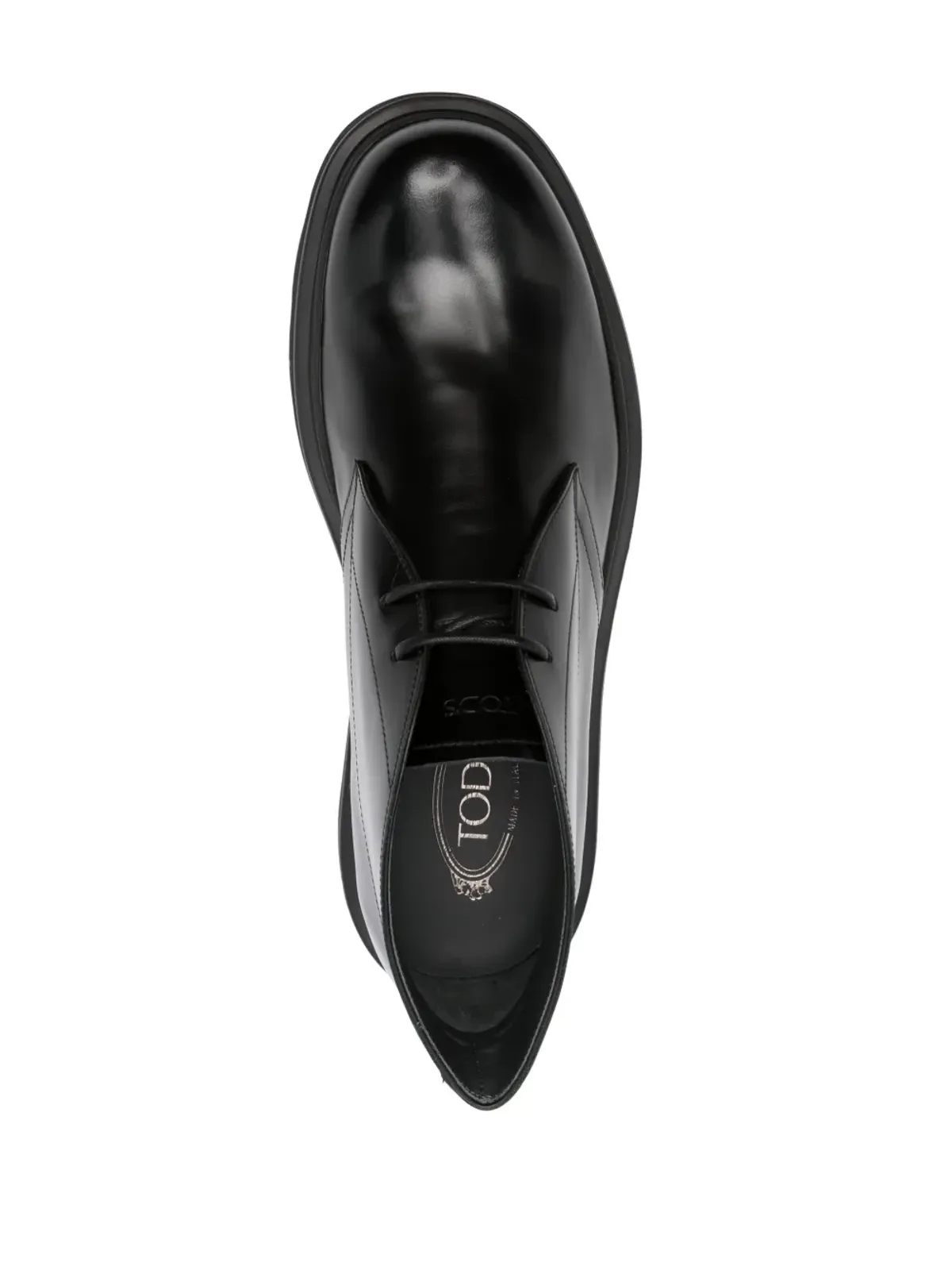 Tod's レザー アンクルブーツ - 画像4