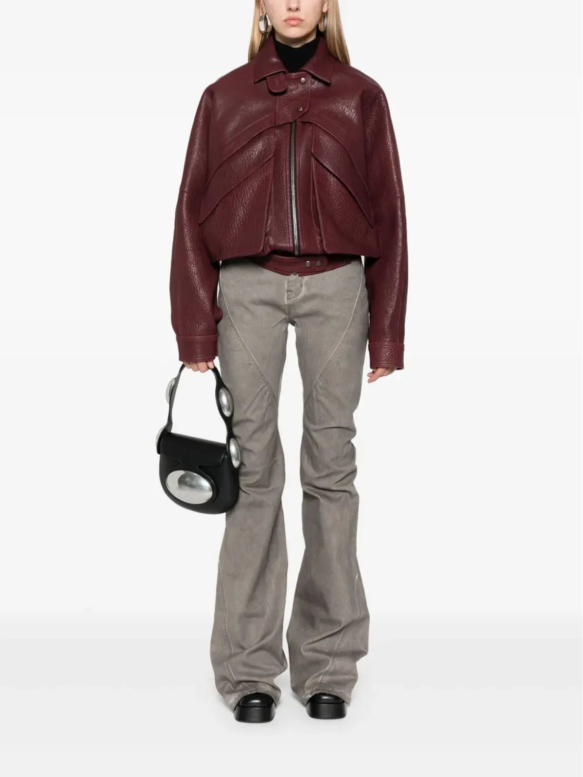 Rick Owens DRKSHDW Bias ジーンズ - グレー - 画像2