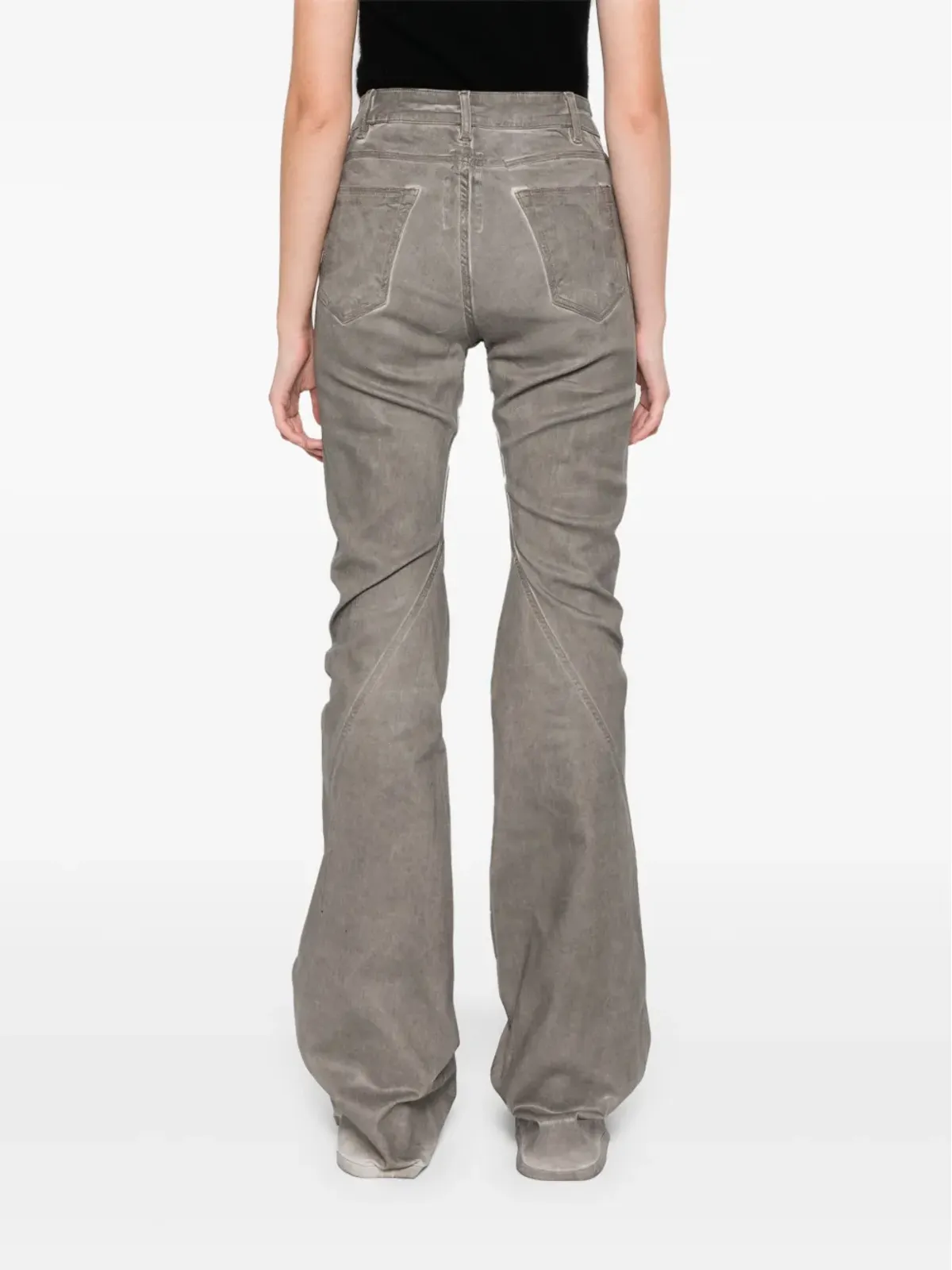 Rick Owens DRKSHDW Bias ジーンズ - グレー - 画像4