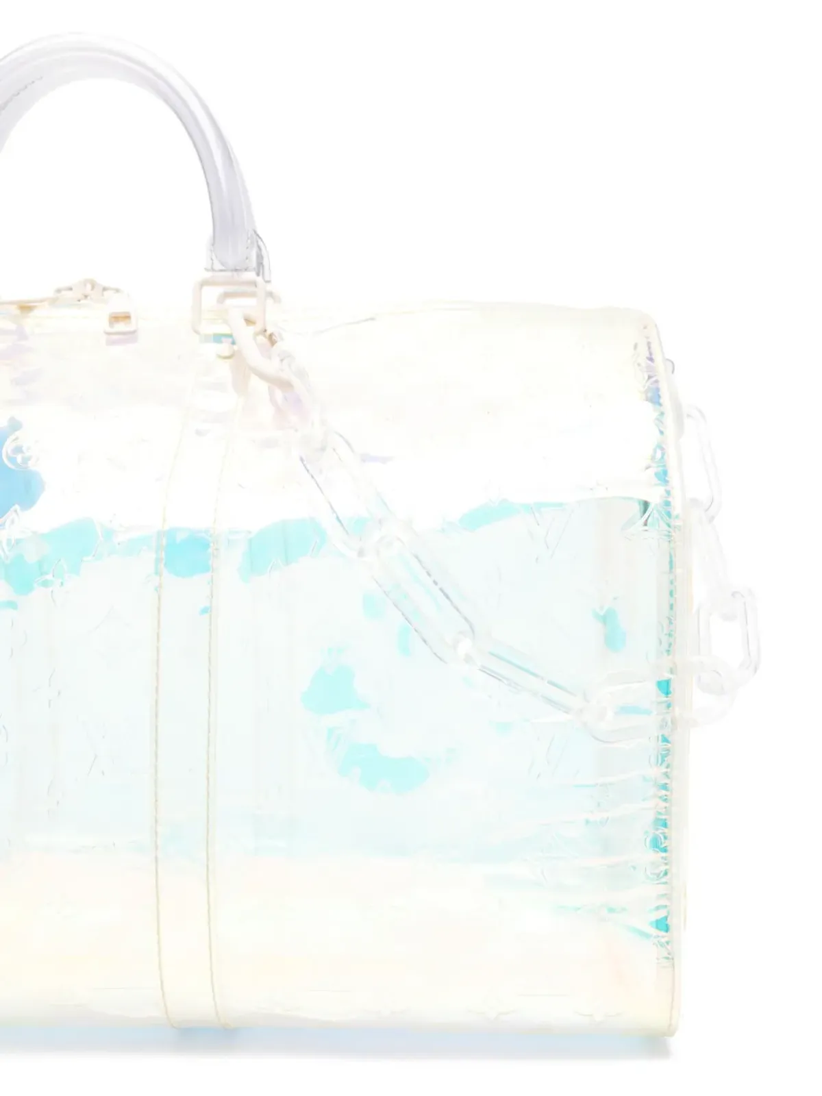 Louis Vuitton ビンテージ X Virgil Abloh Keepall 50 ダッフルバッグ - Yellow - 画像3
