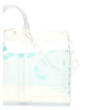 Louis Vuitton ビンテージ X Virgil Abloh Keepall 50 ダッフルバッグ - Yellow - サムネイル3