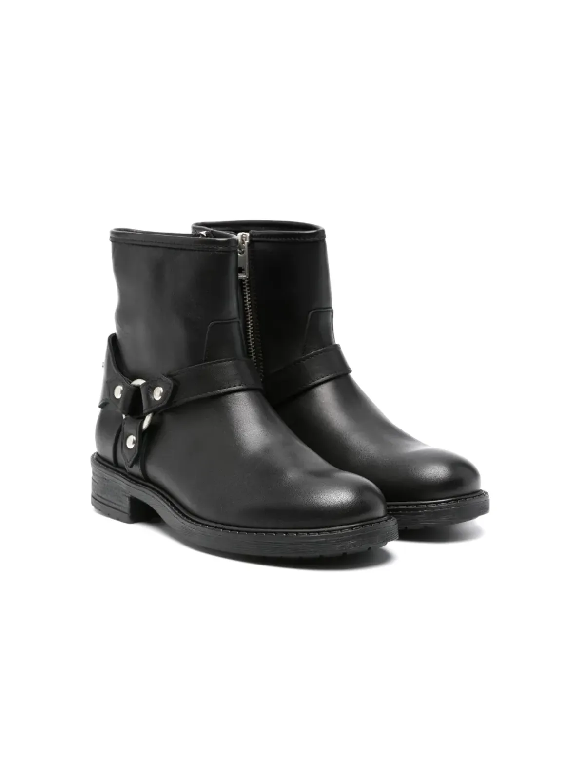 Zadig & Voltaire Kids レザー アンクルブーツ - 画像1