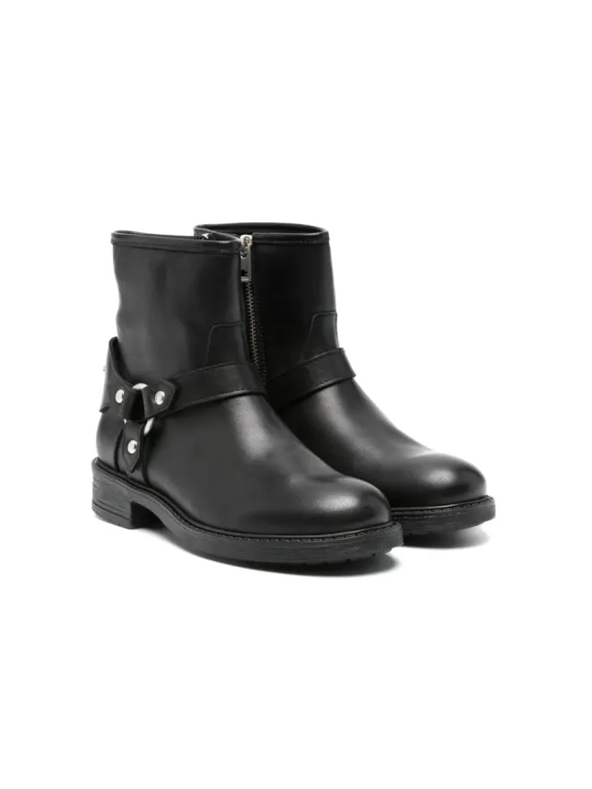 Zadig & Voltaire Kids Zadig & Voltaire Kids レザー アンクルブーツの商品画像