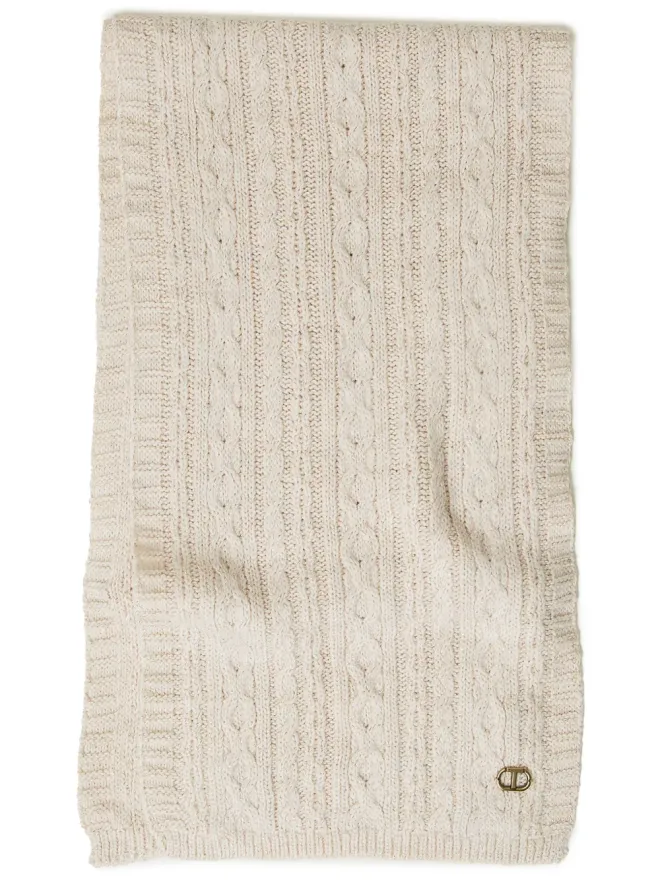 TWINSET TWINSET ケーブルニット スカーフの商品画像