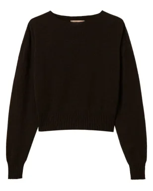 TWINSET クルーネック カシミヤセーター - ブラウン - サムネイル1