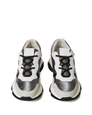 TWINSET ロゴパッチスニーカー グレー - サムネイル4