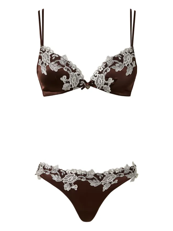 TWINSET TWINSET フローラルレース ランジェリー セットの商品画像