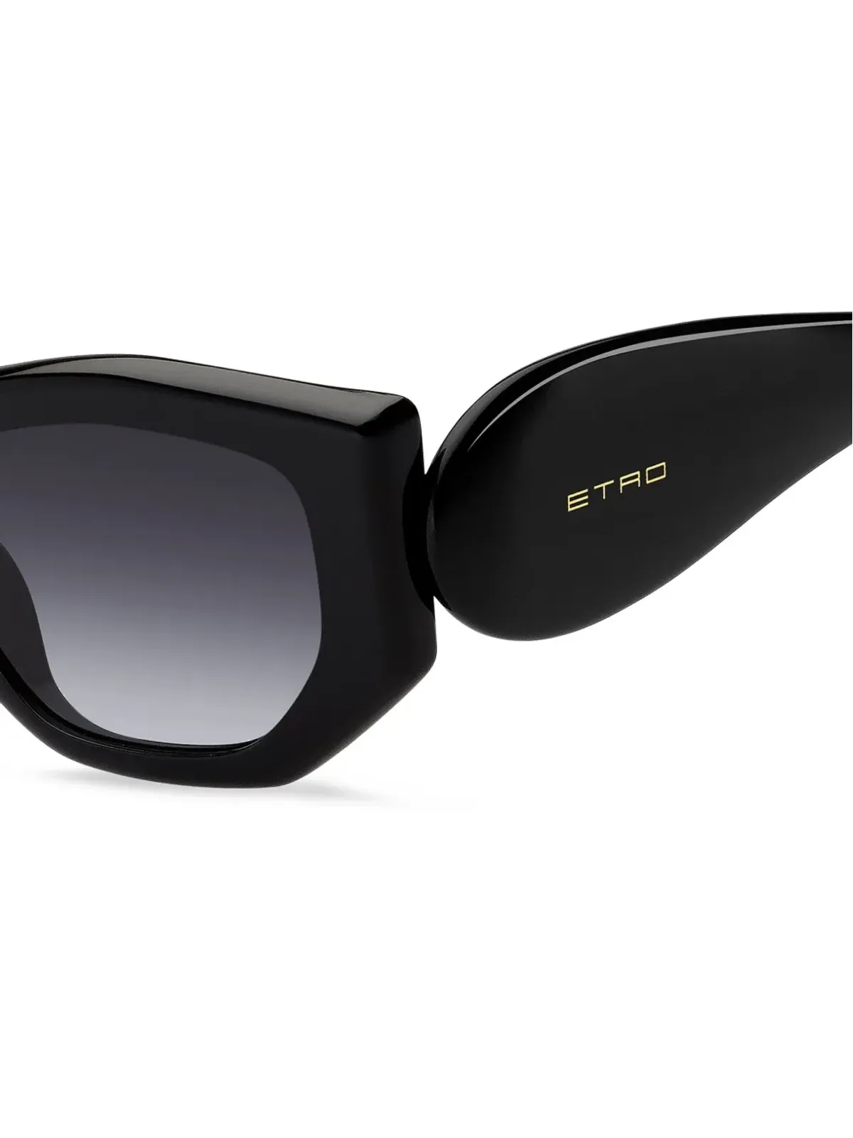 ETRO ペイズリー サングラス ブラック - 画像4