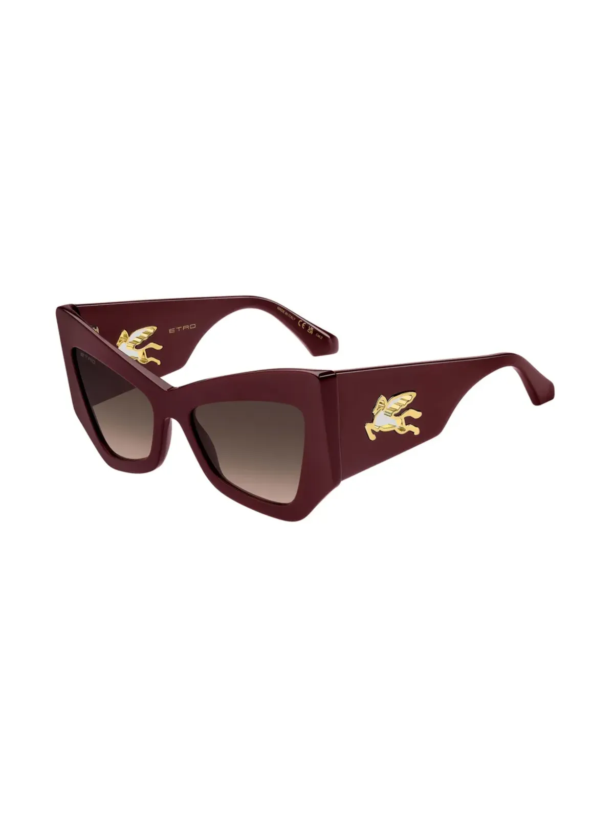 ETRO ペガソモチーフ サングラス - レッド - 画像3