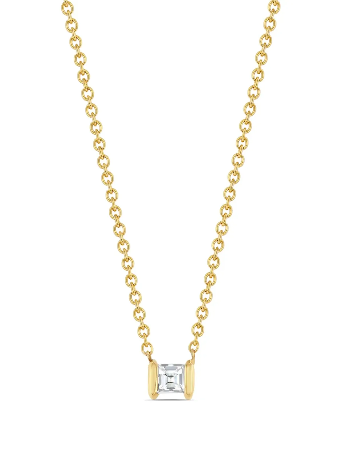 Lizzie Mandler Fine Jewelry ミニアンカー ダイヤモンド ネックレス - 画像1