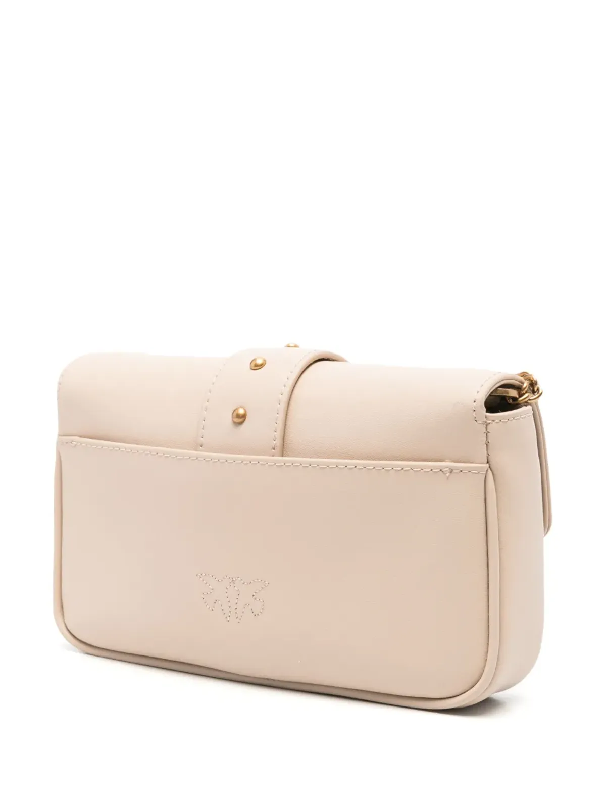 PINKO Pocket Love One クラッチバッグ - ベージュ系 - 画像3