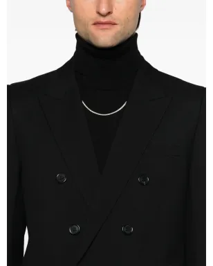 Saint Laurent ウールギャバジン ブレザー - ブラック - サムネイル5