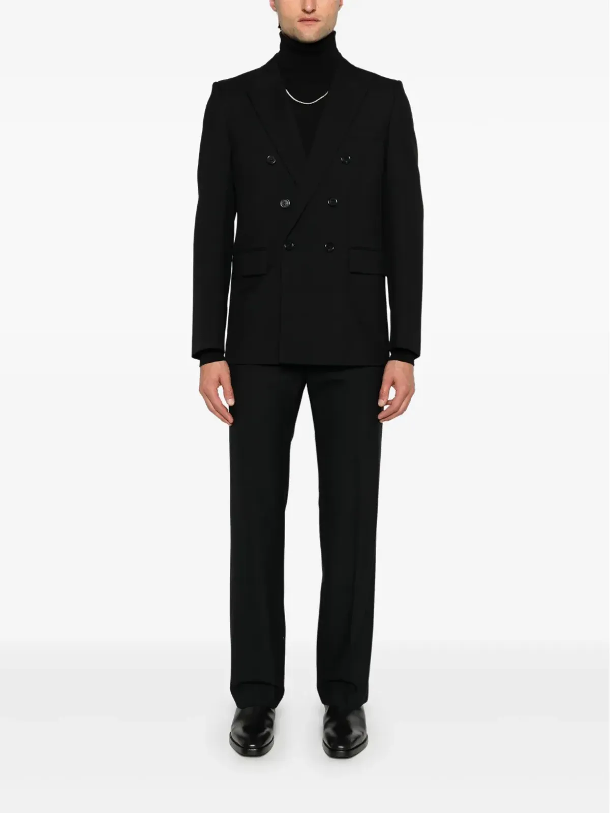 Saint Laurent ウールギャバジン ブレザー - ブラック - 画像2