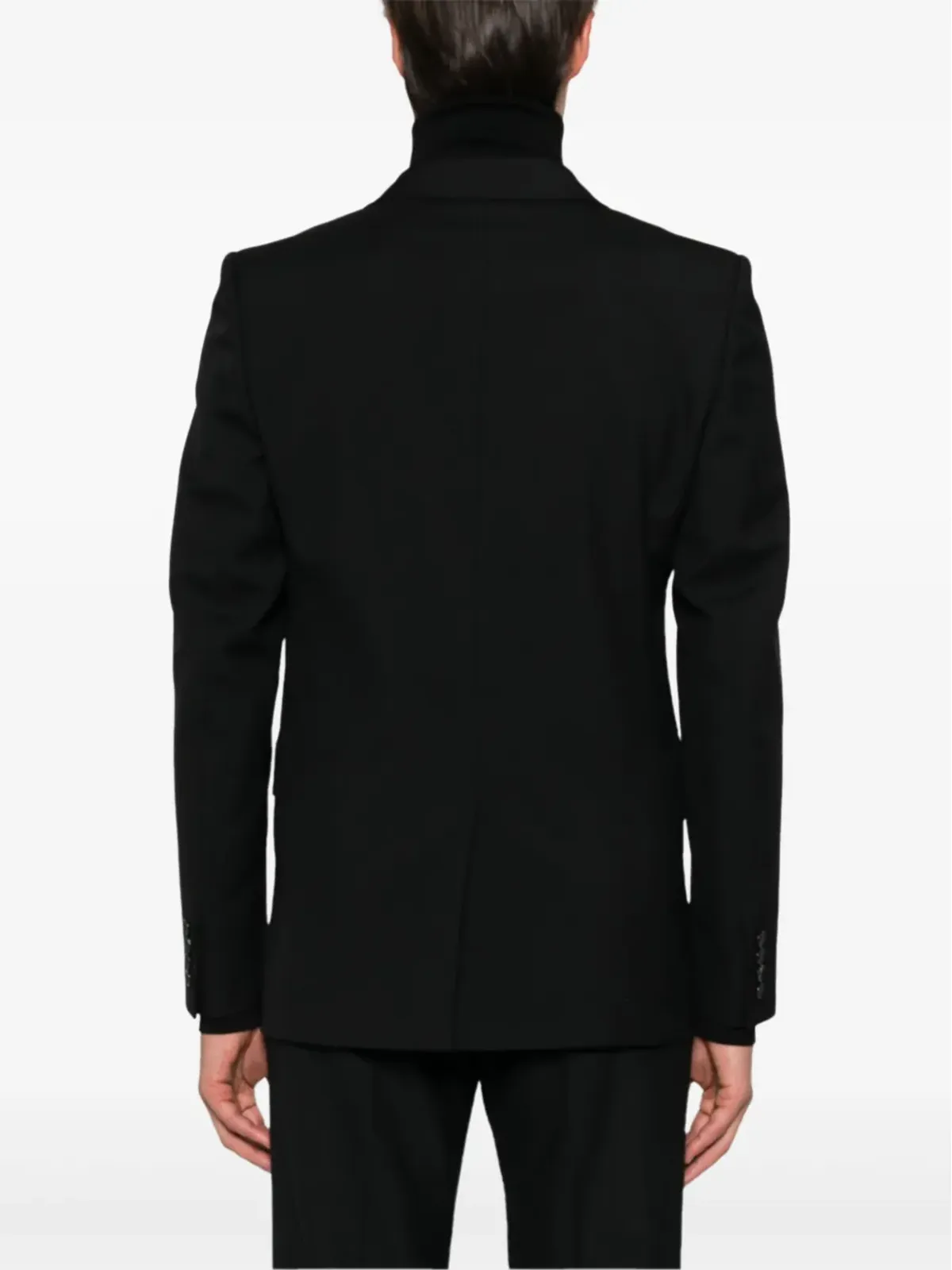 Saint Laurent ウールギャバジン ブレザー - ブラック - 画像4