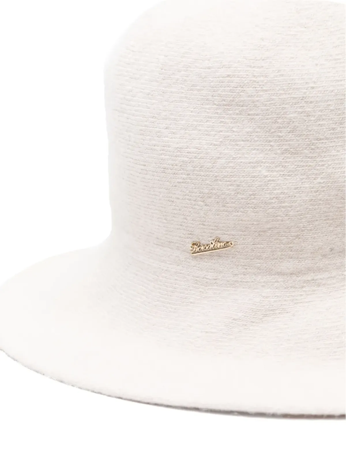 Borsalino リブ編みニット帽 - 画像2