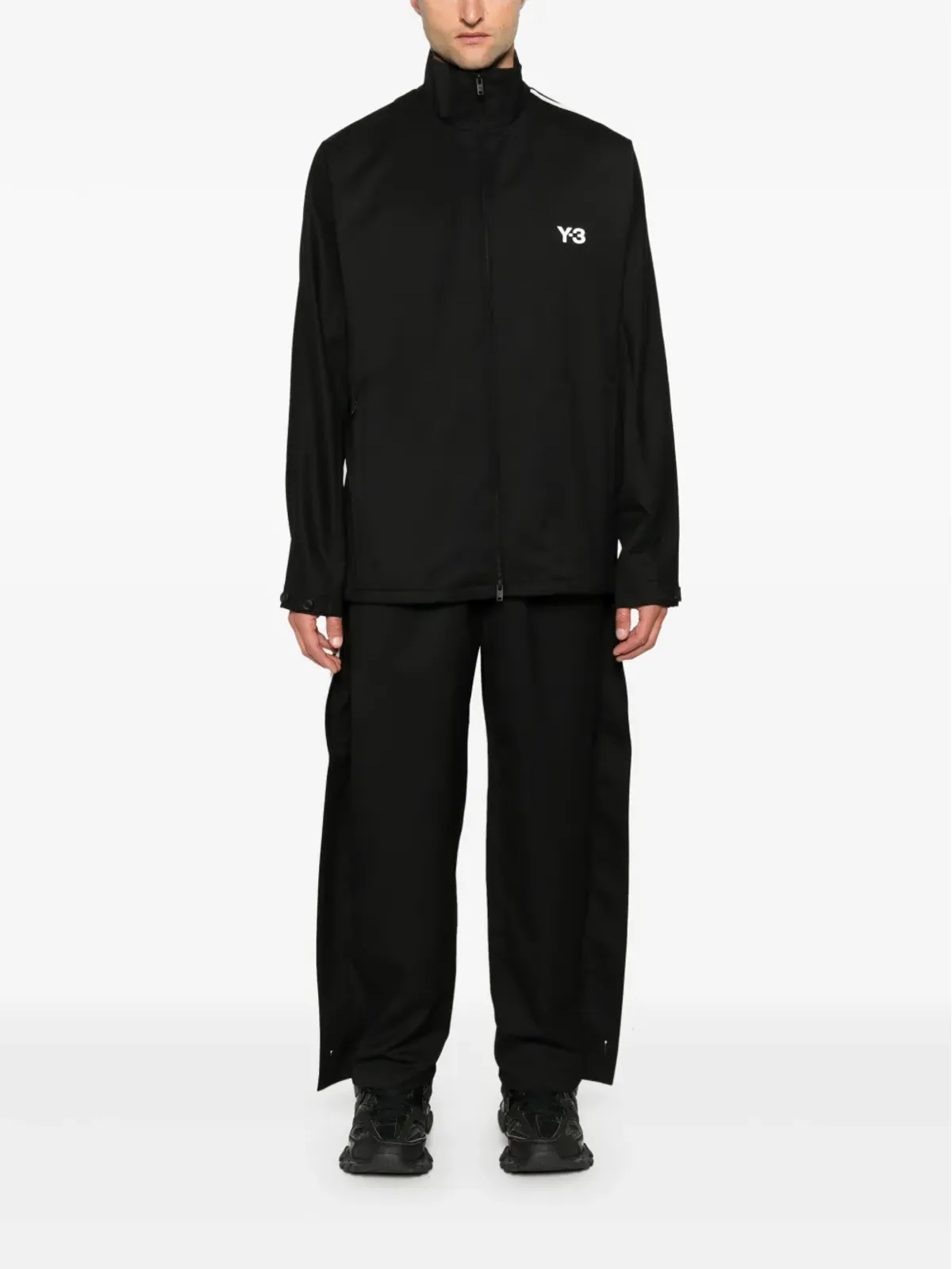 Y-3 3ストライプ トラックジャケット - 画像2