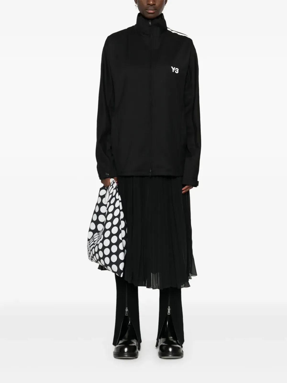 Y-3 3ストライプ トラックジャケット - 画像3