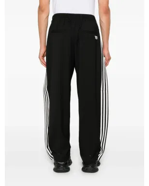 Y-3 3ストライプ トラックパンツ - ブラック - サムネイル5