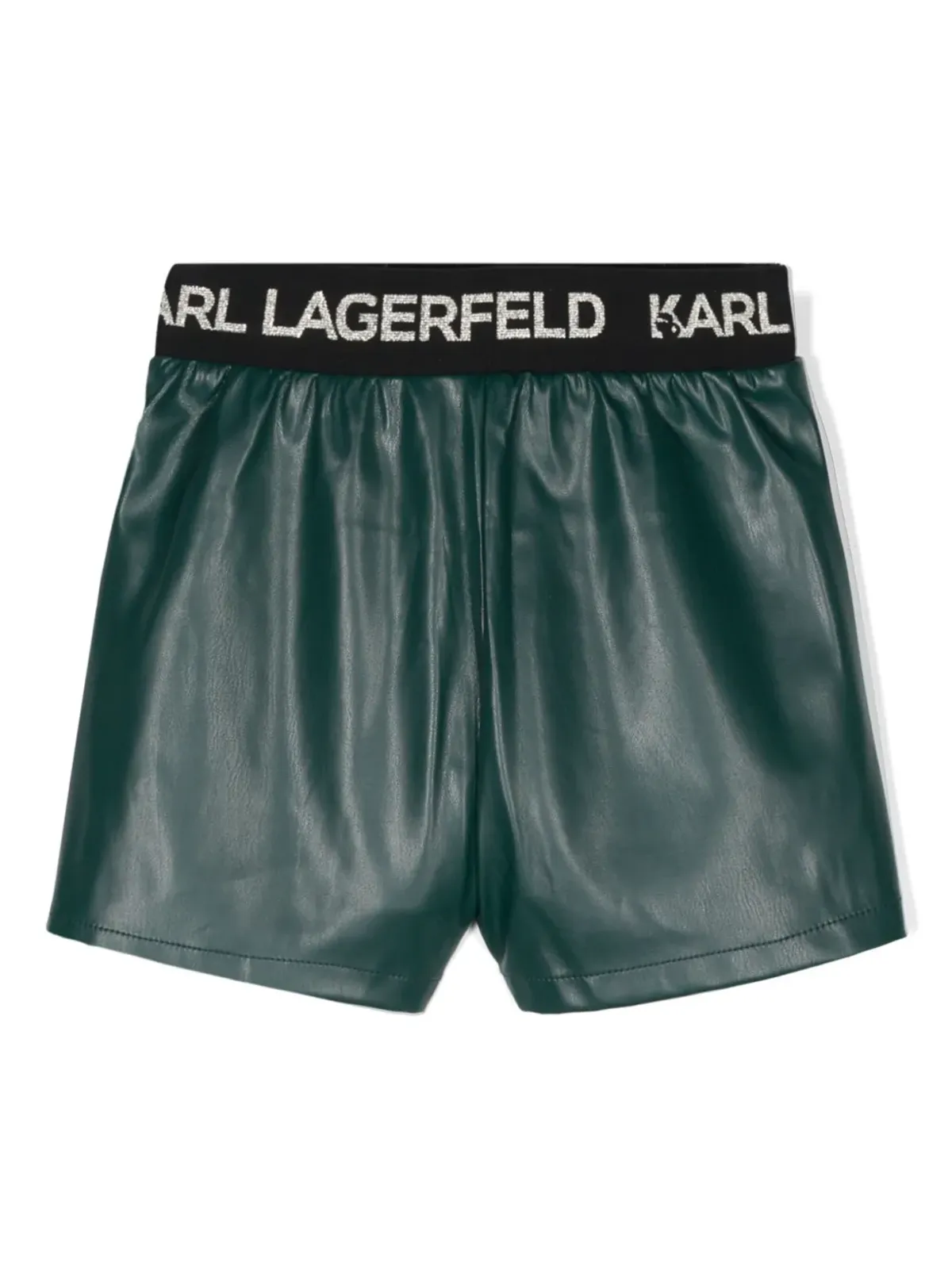 Karl Lagerfeld Kids ロゴ入りショーツ - 画像2