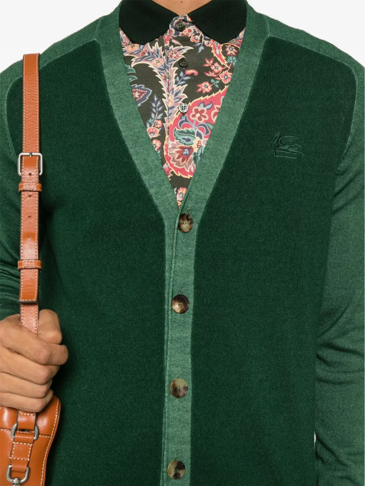 ETRO ペガソモチーフ カーディガン - 画像5