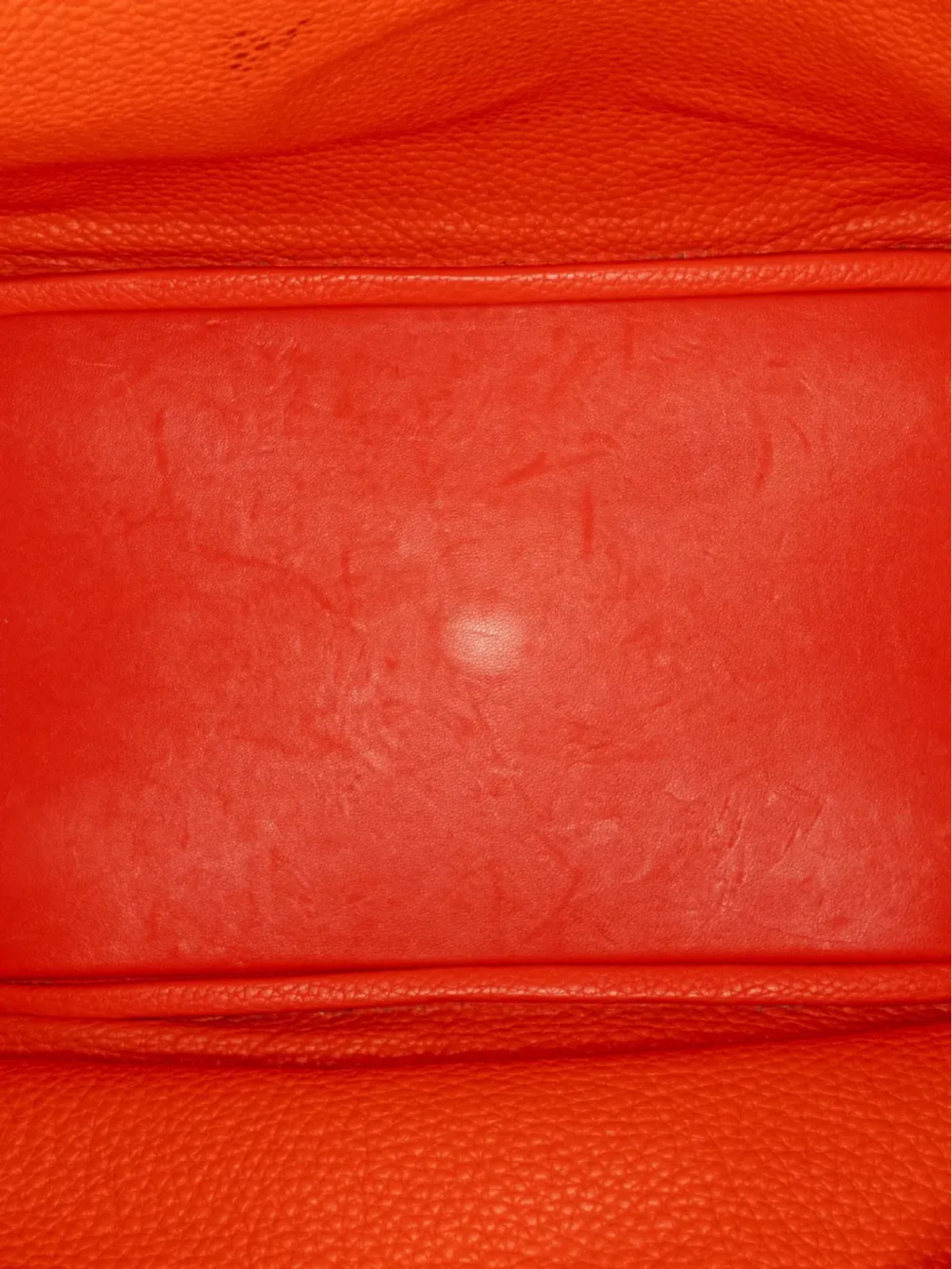 Hermès ビンテージ Clemence Lindy 34 サッチェル オレンジ - 画像5