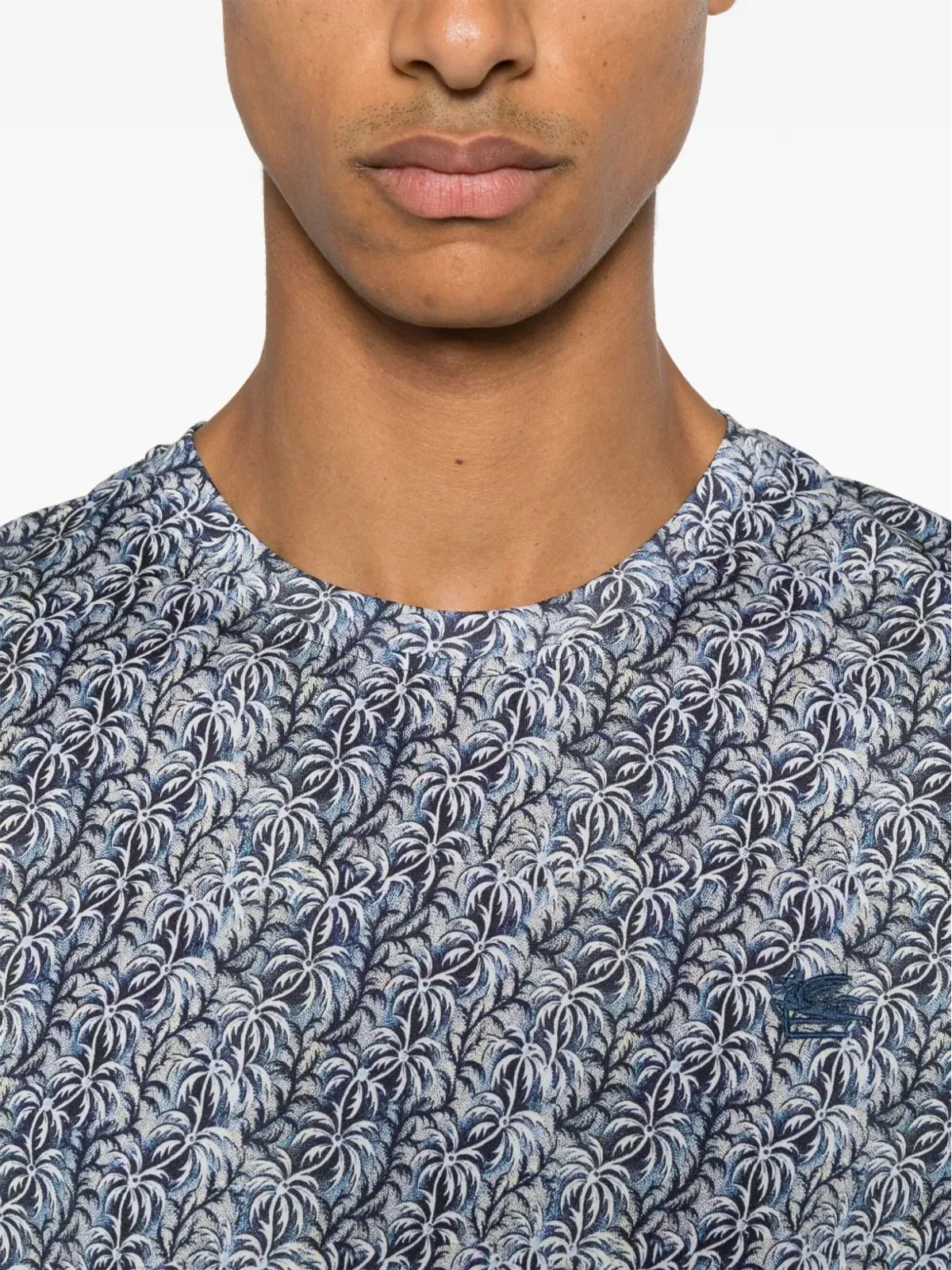 ETRO Pegasoモチーフ Tシャツ - ブルー - 画像5