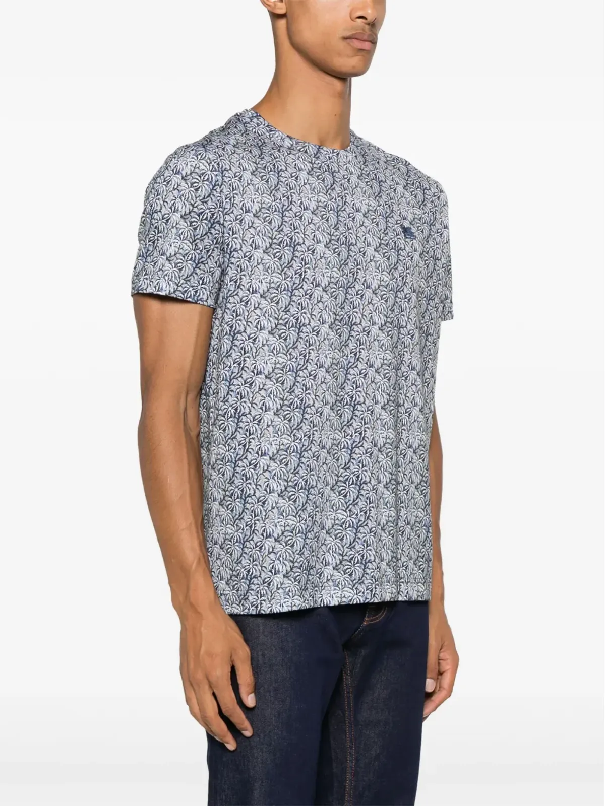 ETRO Pegasoモチーフ Tシャツ - ブルー - 画像3