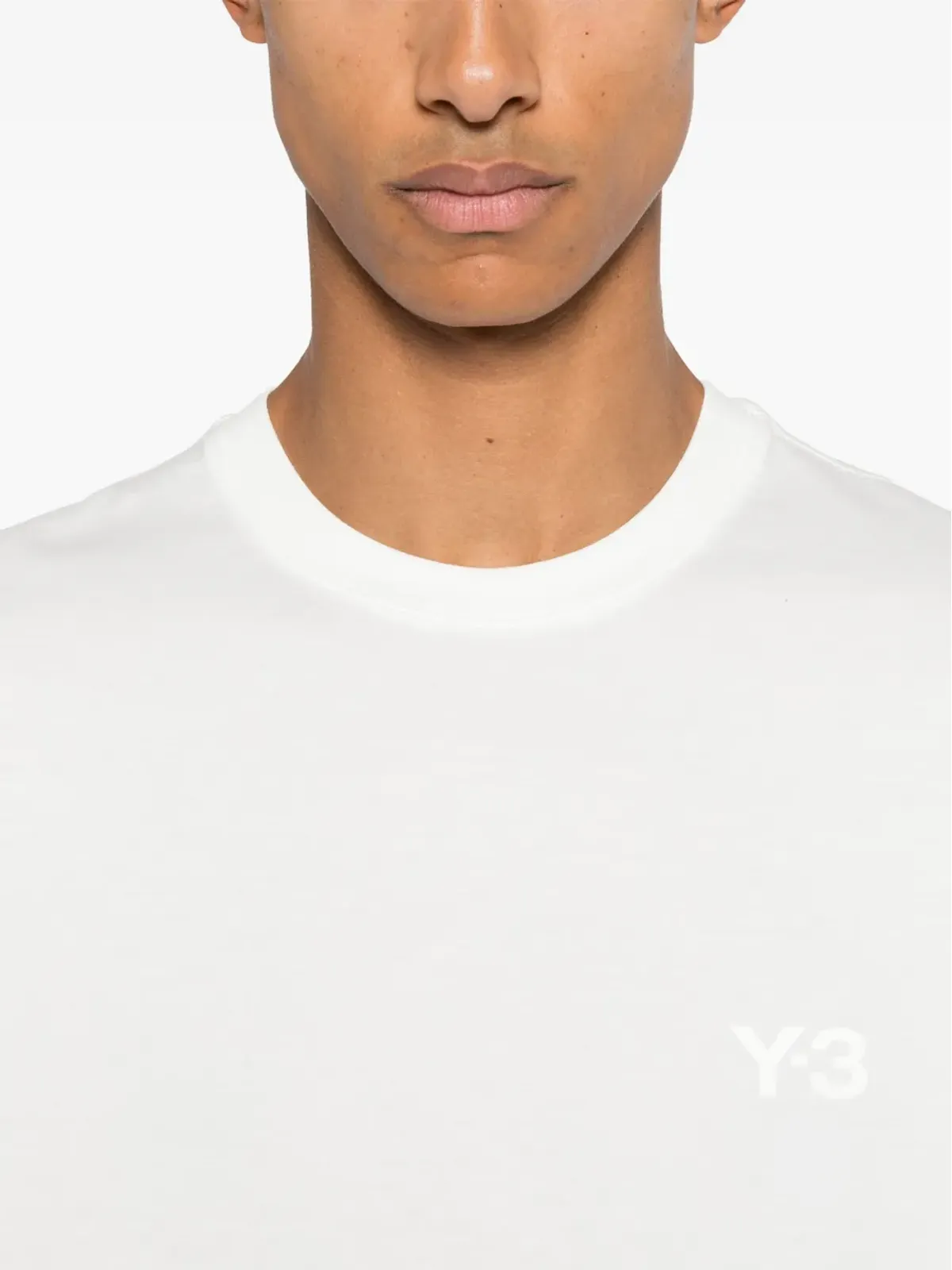 Y-3 ロゴプリント Tシャツ ホワイト - 画像5