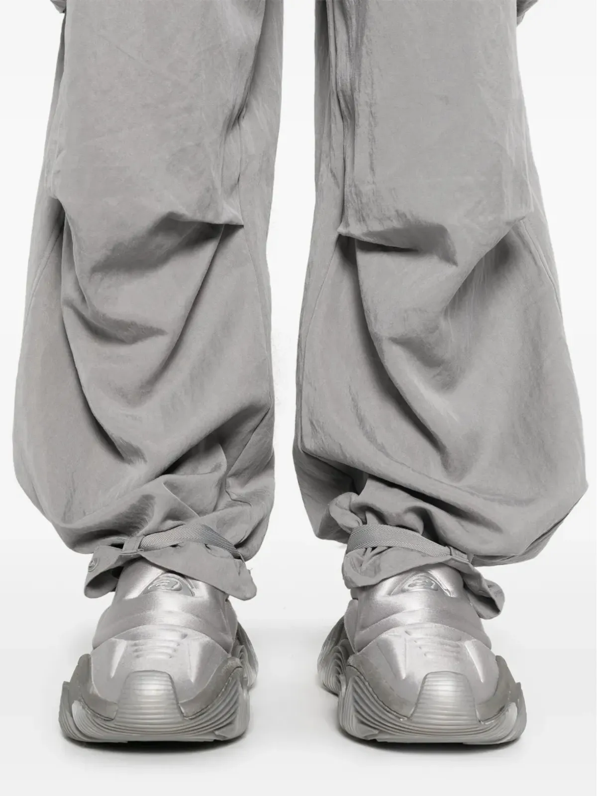 Y-3 カフドカーゴパンツ グレー - 画像5