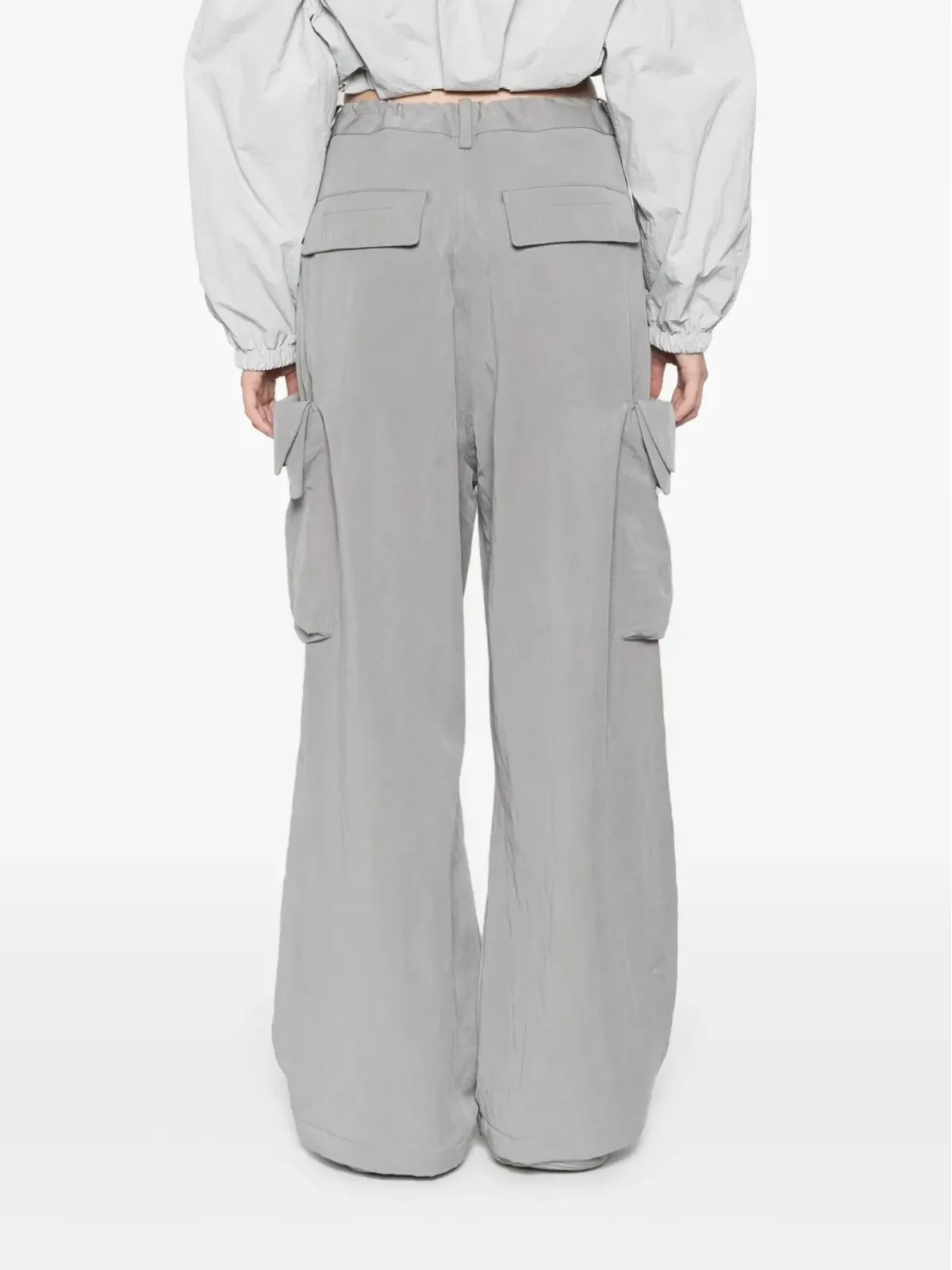 Y-3 カフドカーゴパンツ グレー - 画像4