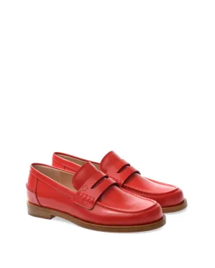 Gianvito Rossi マイケル ローファー - レッド - サムネイル2