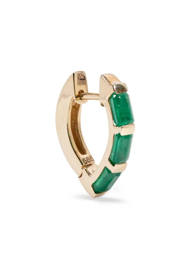 Kolours Kolours Creo エメラルド入り 14K イエローゴールド 片耳イヤリングの商品画像