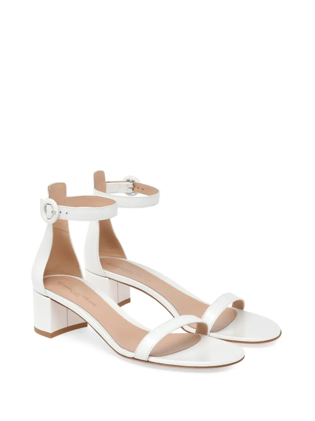 Gianvito Rossi Gaeta サンダル 45mm ホワイト - 画像2