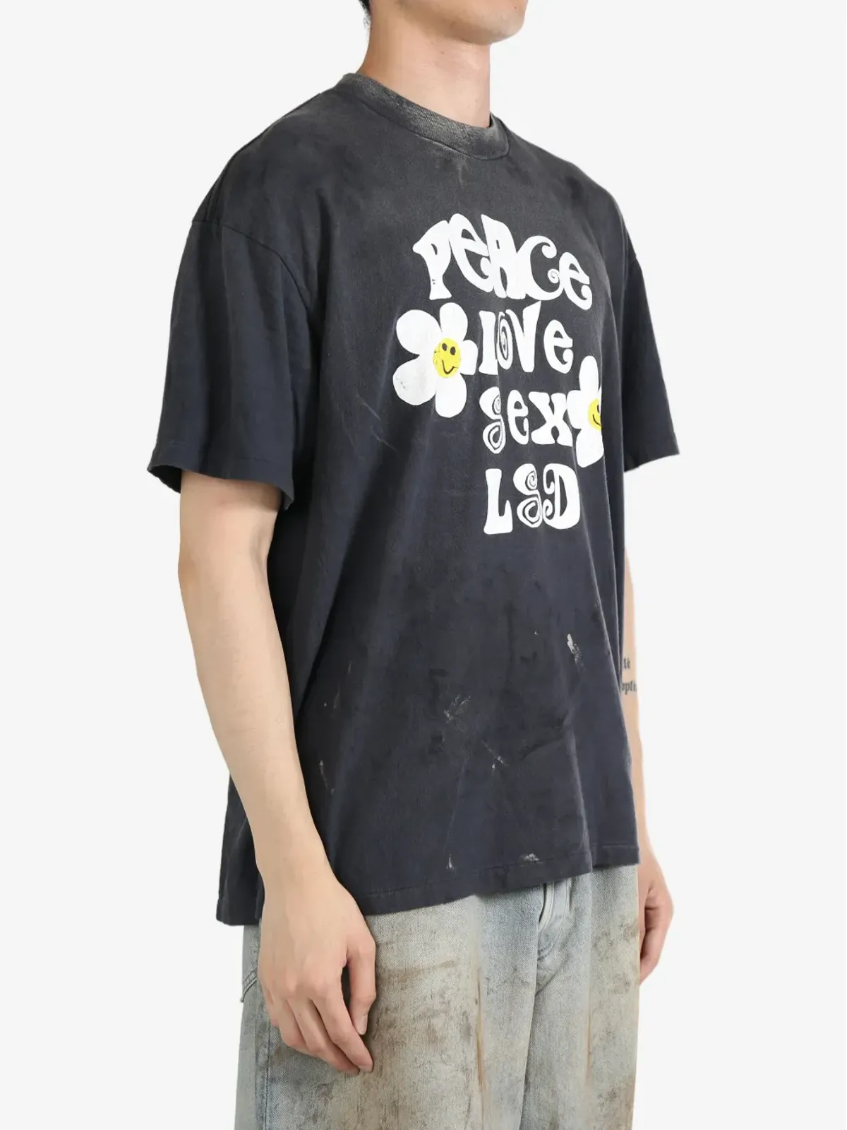 Readymade ピース コットン Tシャツ - 画像2