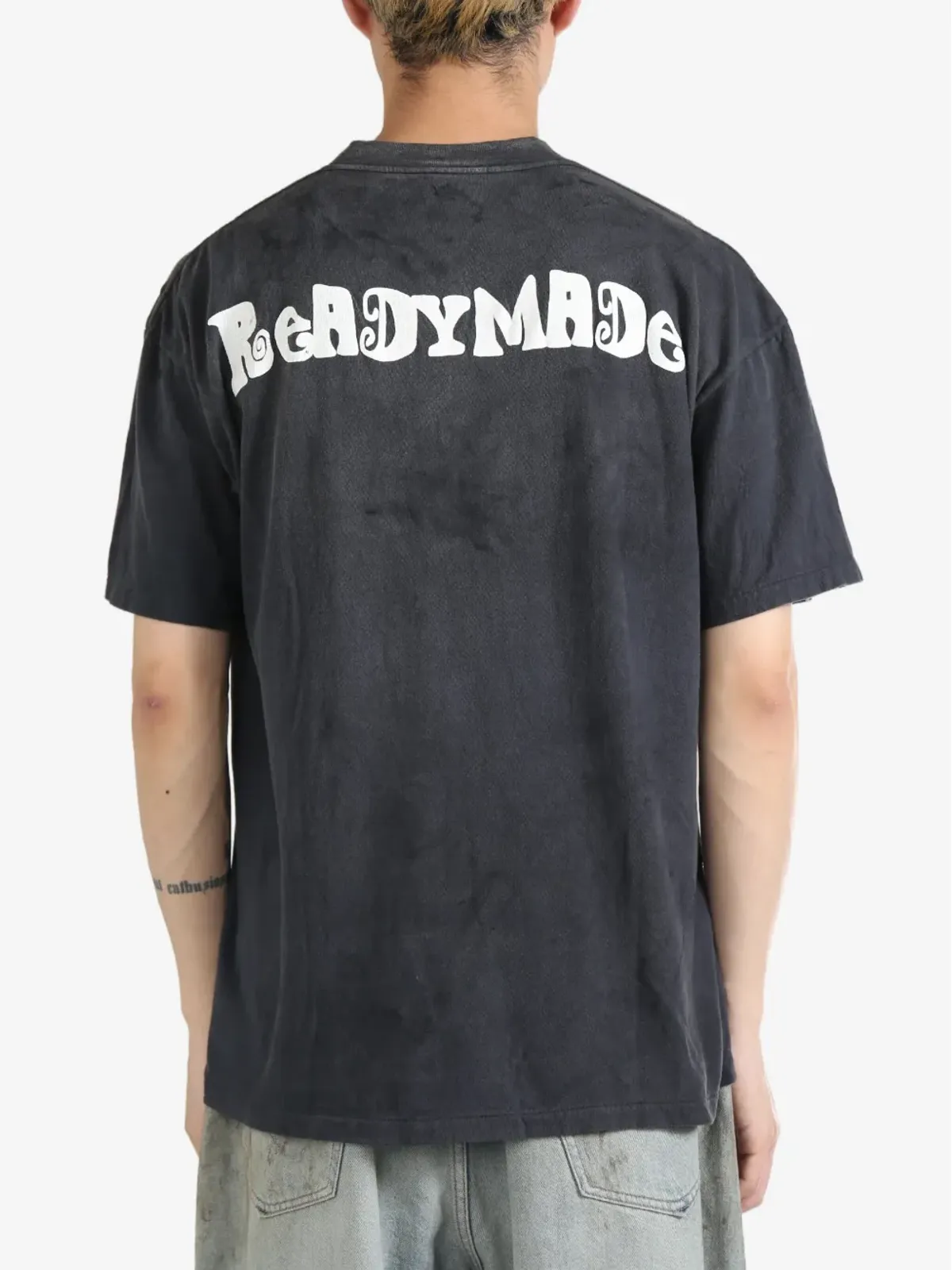 Readymade ピース コットン Tシャツ - 画像3
