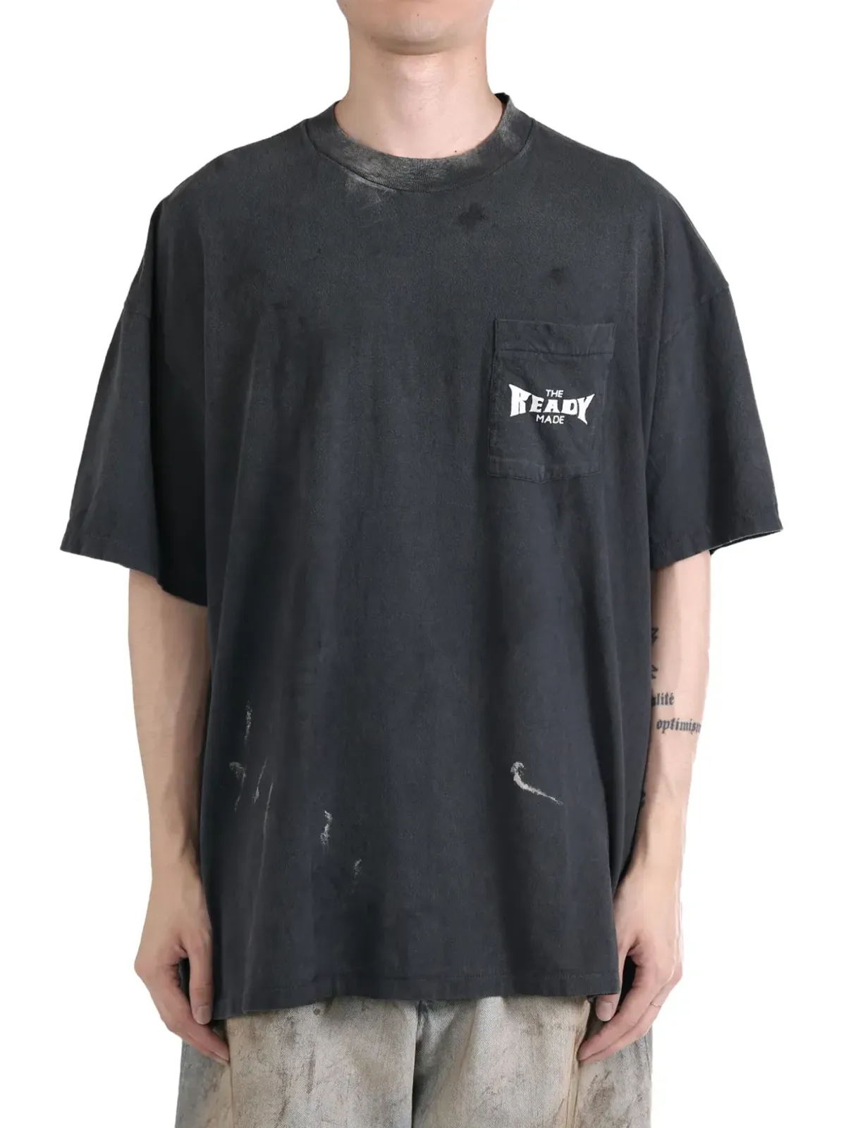 Readymade ロゴプリントTシャツ - 画像1