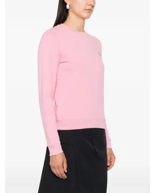 Maison Kitsuné Fox Headパッチ付きスウェットシャツ - ピンク - サムネイル3