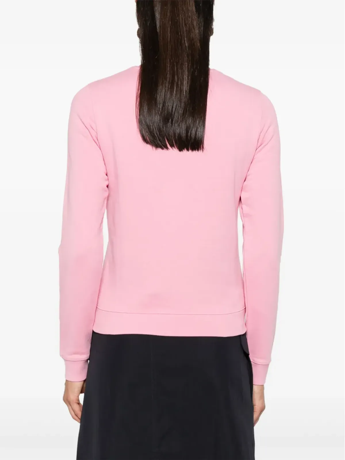 Maison Kitsuné Fox Headパッチ付きスウェットシャツ - ピンク - 画像4