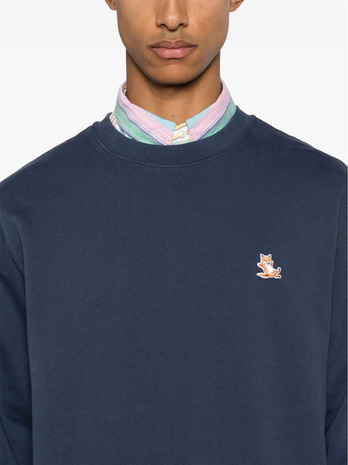 Maison Kitsuné Chillaxパッチ付きスウェットシャツ - 画像5