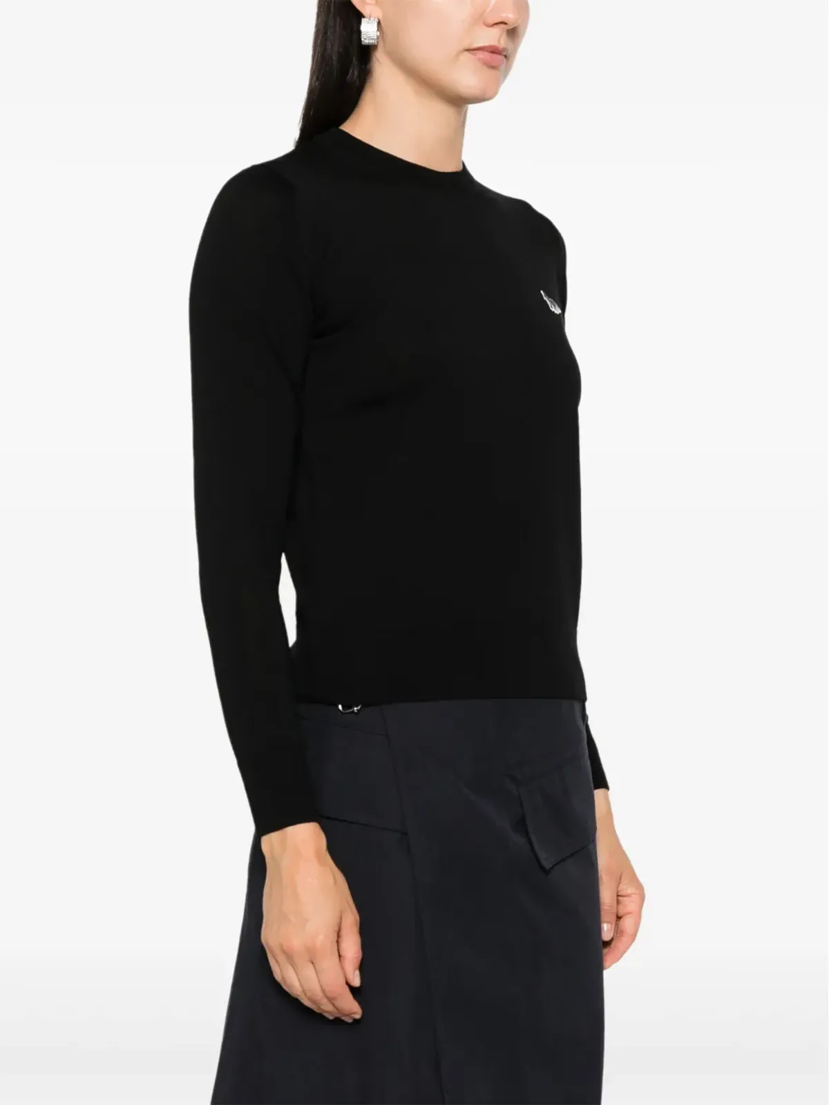 Maison Kitsuné ベビー・フォックス・パッチ セーター - 画像3