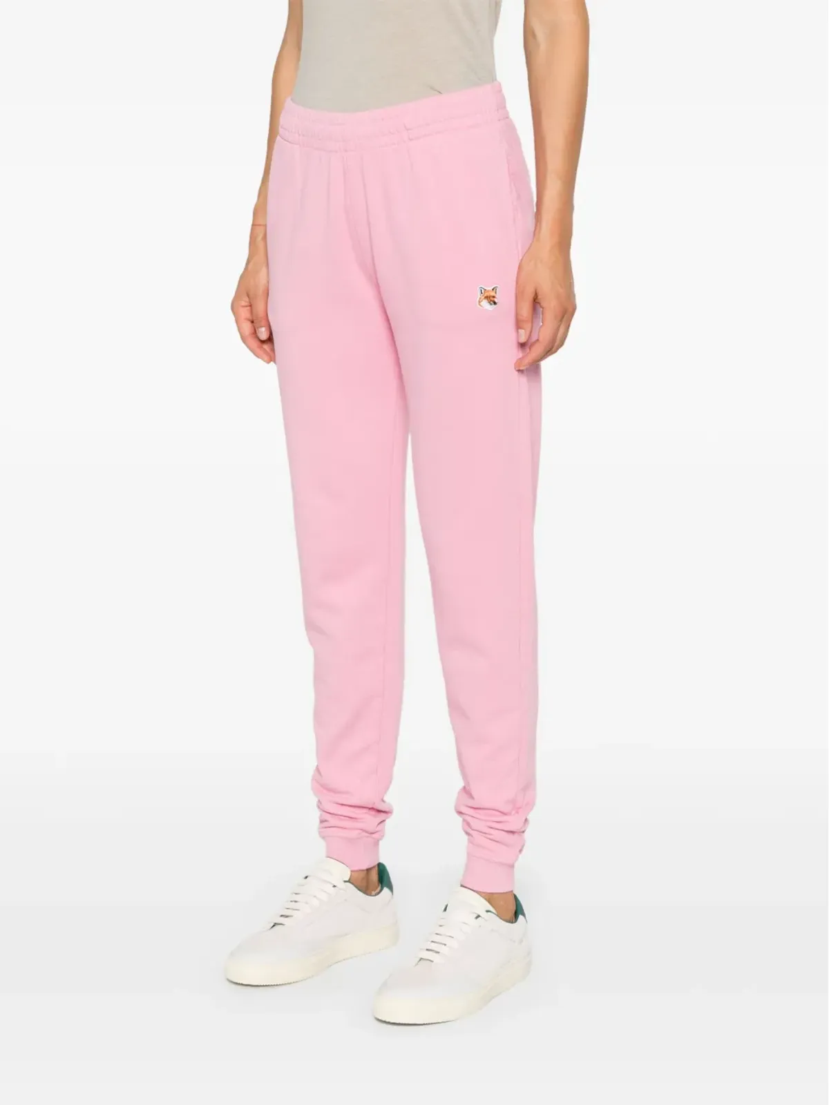 Maison Kitsuné フォックスヘッド・アップリケ トラックパンツ - ピンク - 画像3