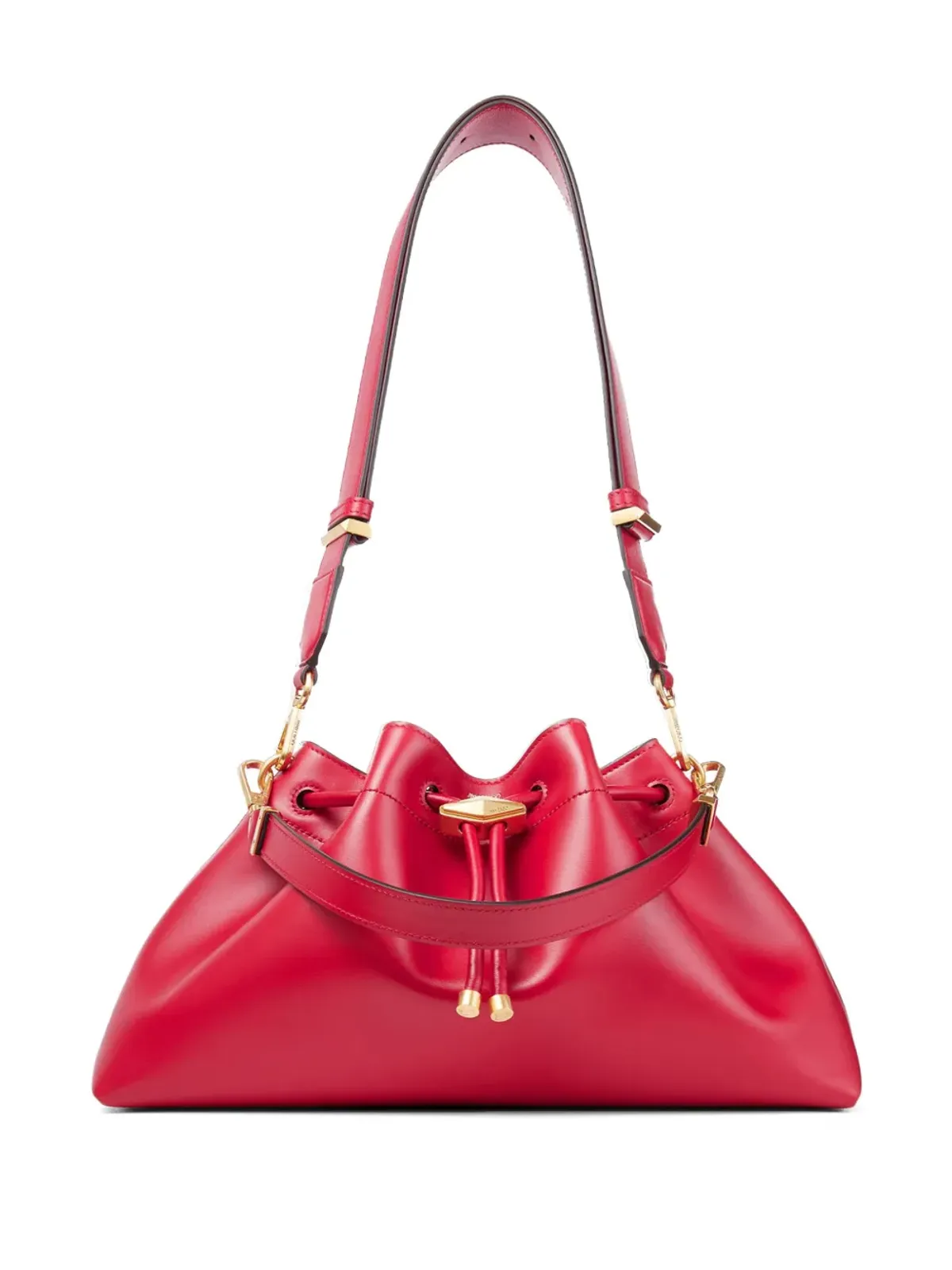 Jimmy Choo ミディアム Cinch バケットバッグ - レッド - 画像5