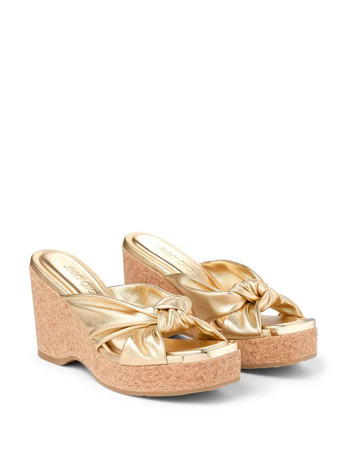 Jimmy Choo Avenue サンダル - ゴールド - 画像2