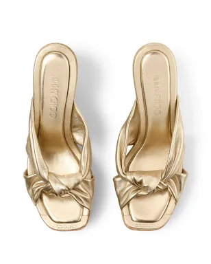 Jimmy Choo Avenue サンダル - ゴールド - サムネイル4