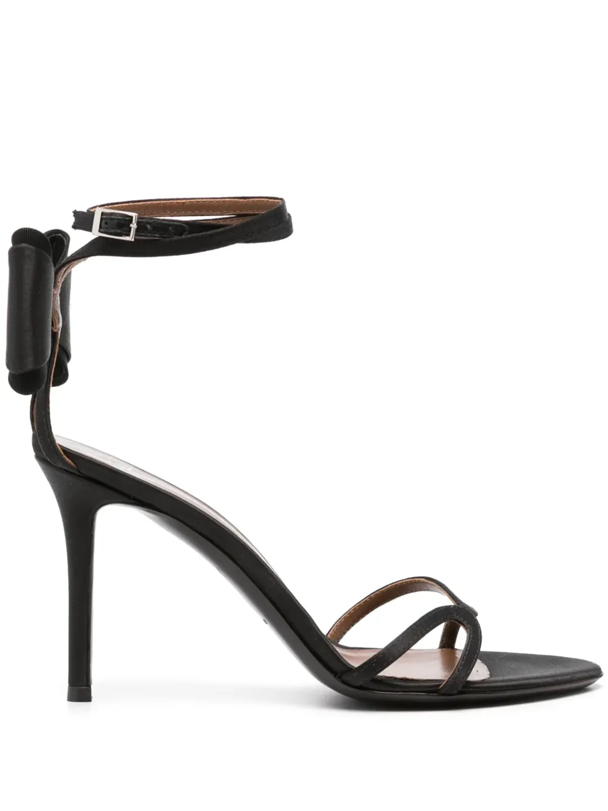 Giuseppe Zanotti 100mm パピヨン サンダル - ブラック - 画像1