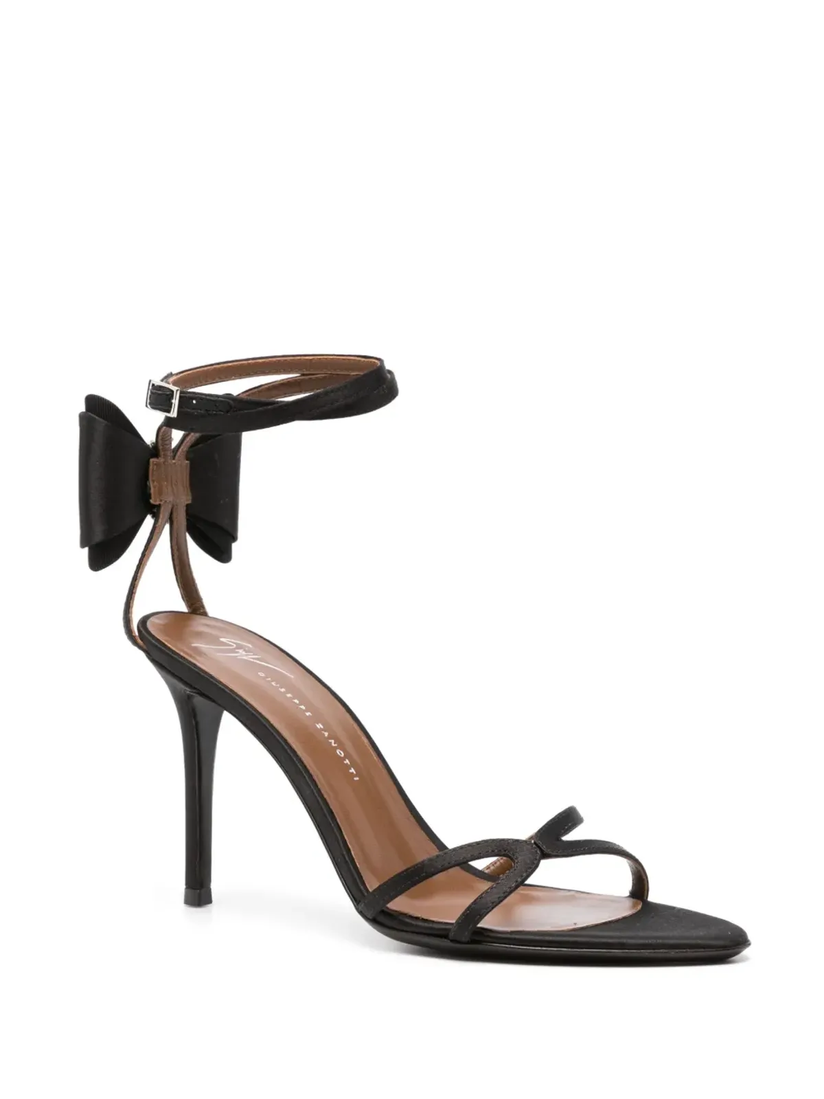 Giuseppe Zanotti 100mm パピヨン サンダル - ブラック - 画像2