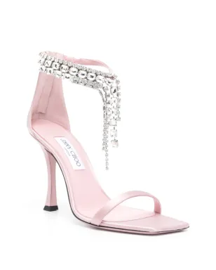 Jimmy Choo 10mm Verity サンダル - ピンク - サムネイル2