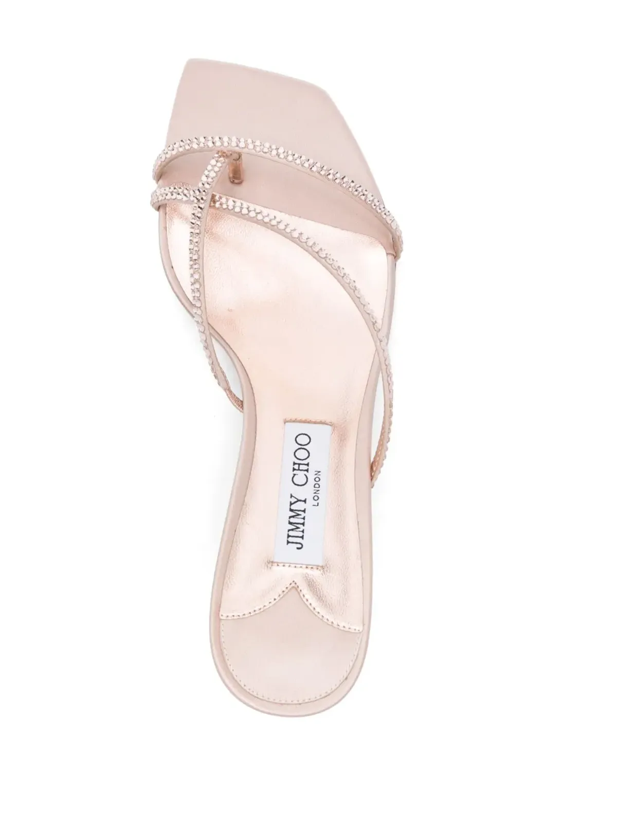 Jimmy Choo 50mm エタナ ミュール - ピンク - 画像4