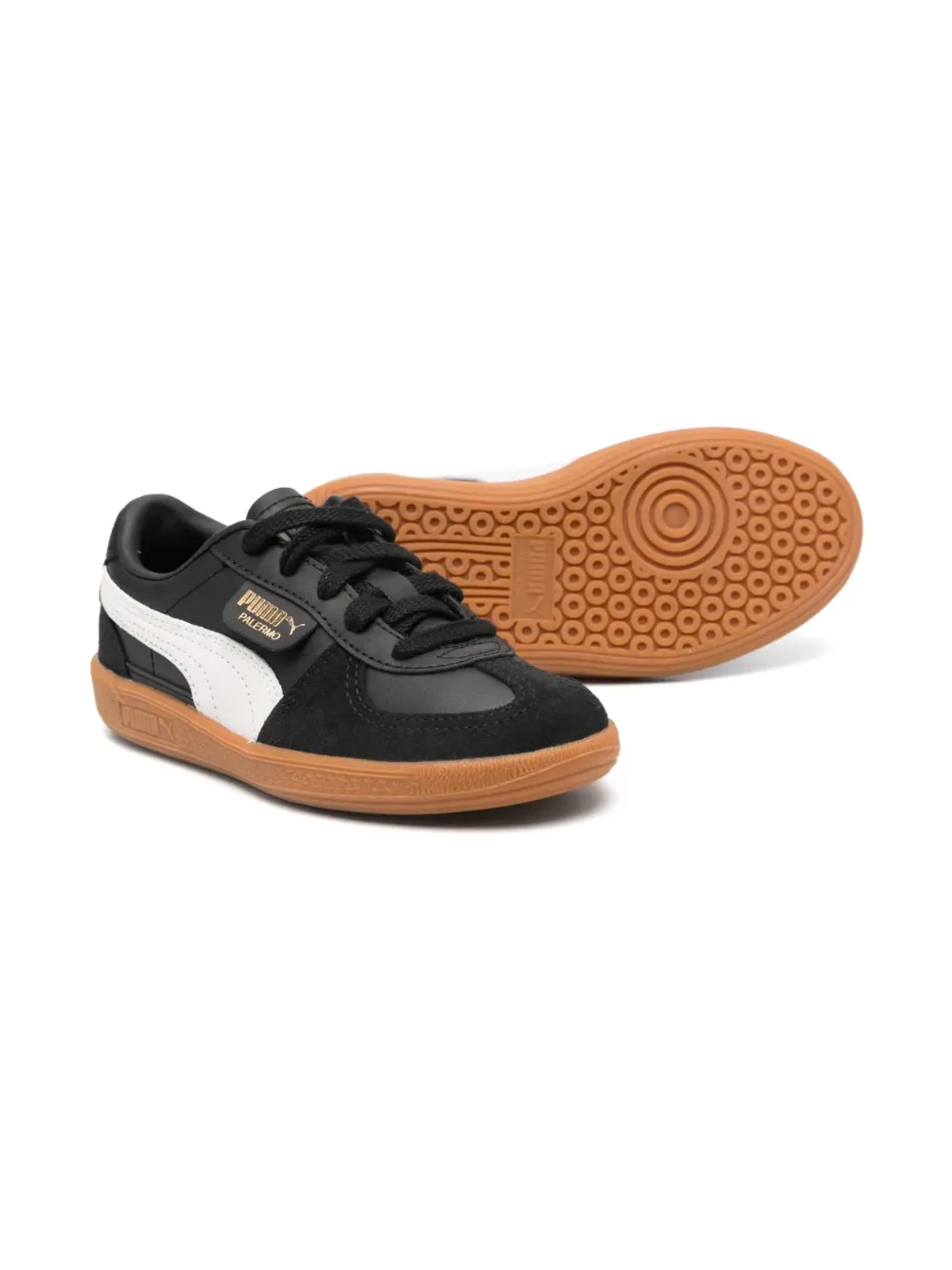 Puma Kids パレルモスニーカー ブラック - 画像2