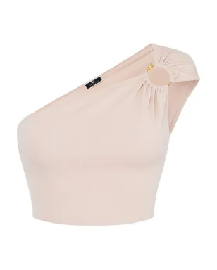 Elisabetta Franchi ワンショルダーリングディテール トップ - サムネイル1